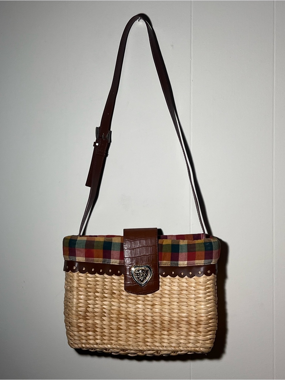 Vintage Brighton Marlo Straw Bag